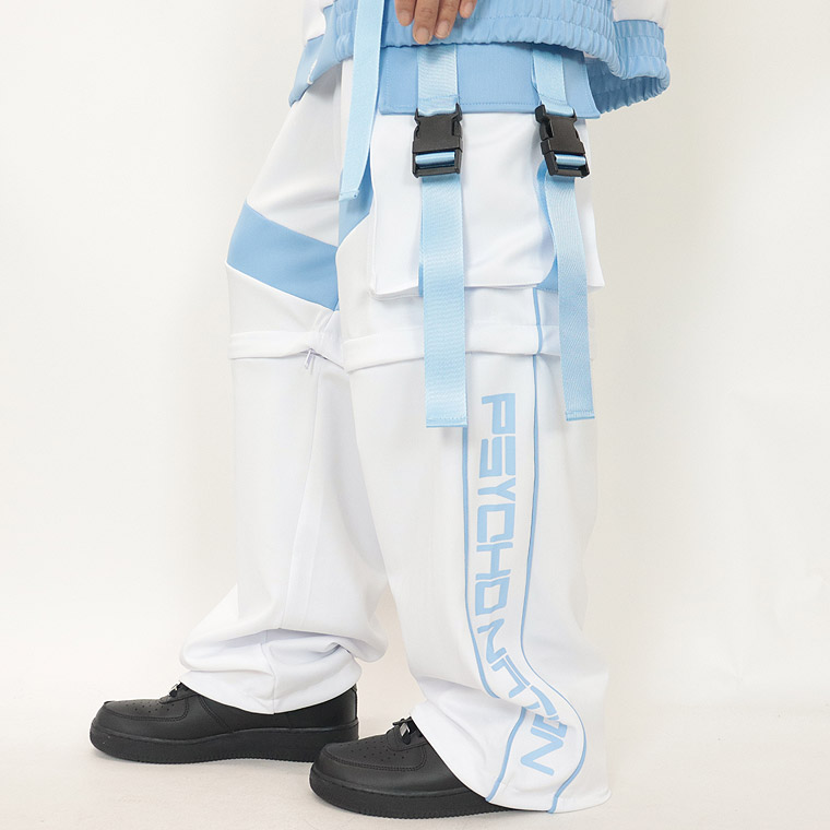 【PSYCHONATION】サイバー切替カーゴジャージパンツ