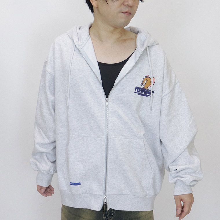 【TOM&JERRY】GRAFFITI ZIP PARKA