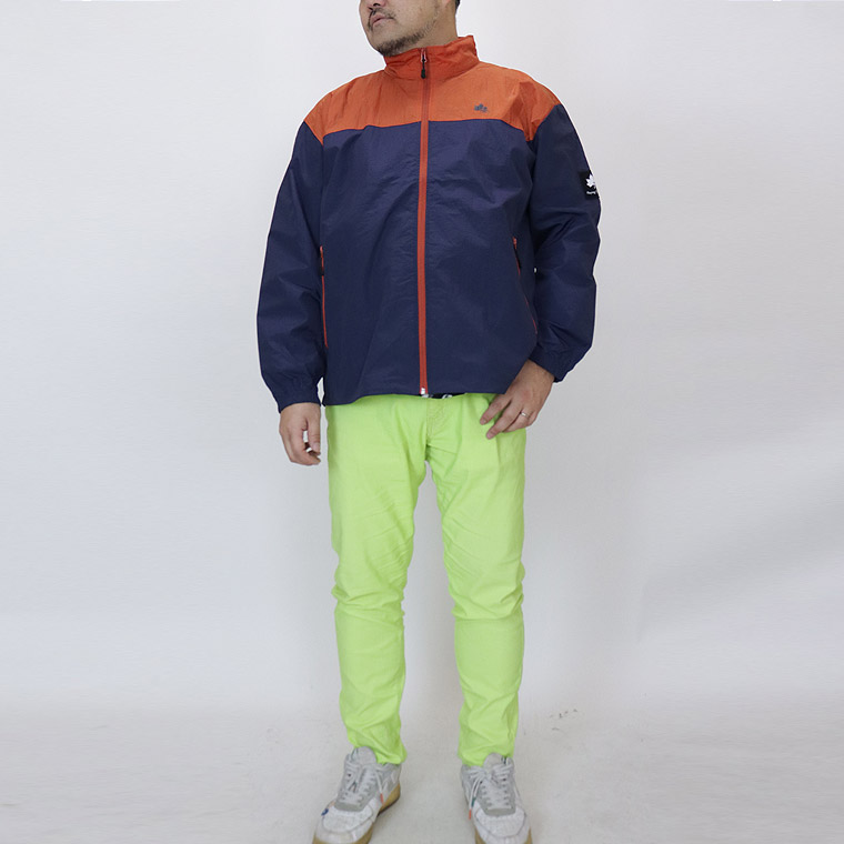 【大きいサイズ】LOGOS PARK 裏メッシュスタンドナイロンブルゾン