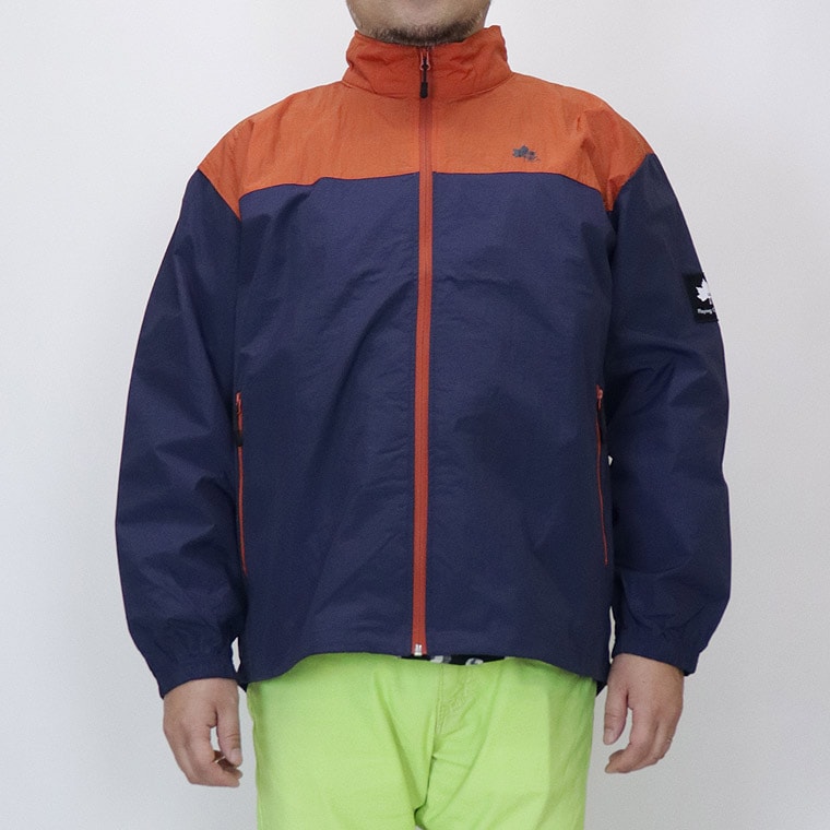 【大きいサイズ】LOGOS PARK 裏メッシュスタンドナイロンブルゾン