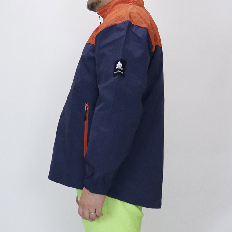 【大きいサイズ】LOGOS PARK 裏メッシュスタンドナイロンブルゾン