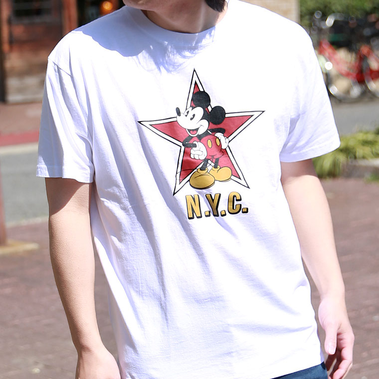 Schott ディズニー コラボ N.Y.CTシャツ