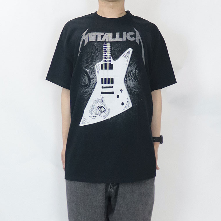 【ROCK TEE】METALLICA PAPA HETプリント半袖Tシャツ