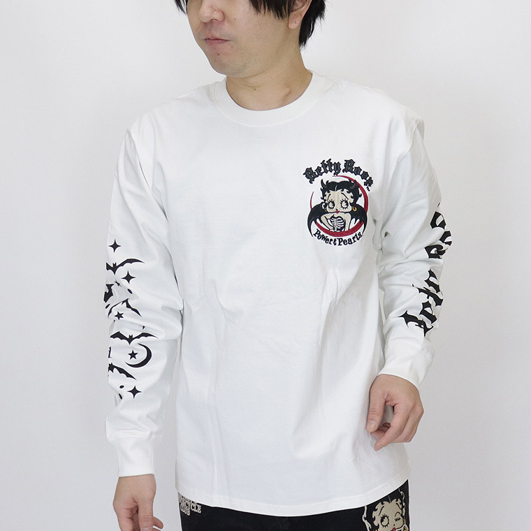 【BETTYコラボ】天竺長袖Tシャツ デビル
