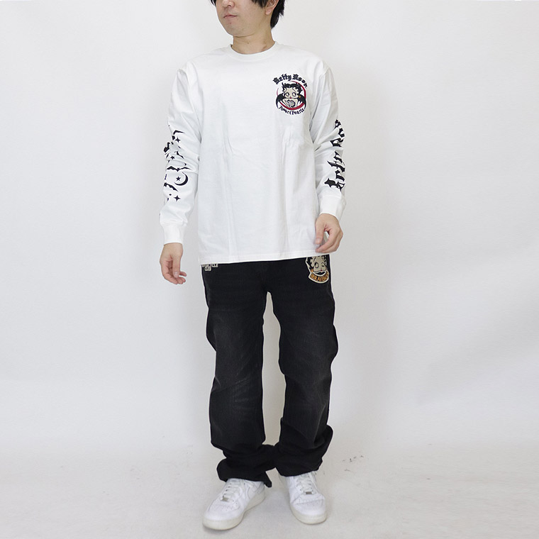 【BETTYコラボ】天竺長袖Tシャツ デビル