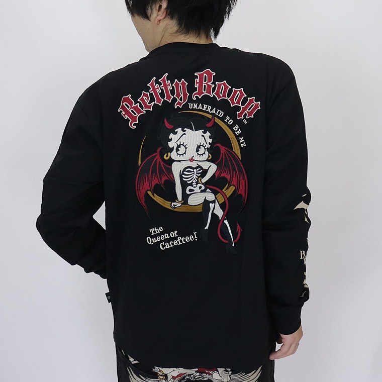 【BETTYコラボ】天竺長袖Tシャツ デビル