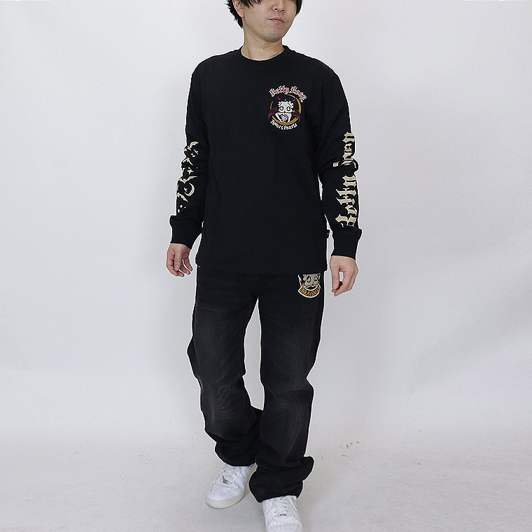 【BETTYコラボ】天竺長袖Tシャツ デビル