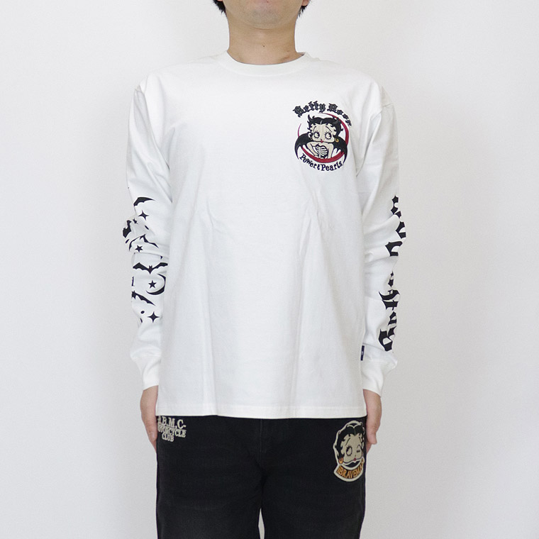 【BETTYコラボ】天竺長袖Tシャツ デビル