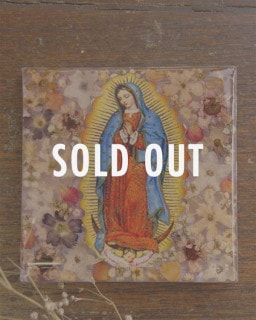 tesoro / スクエアコンパクトミラー /グアダルーペ×ピンク|tesoro|ブランド