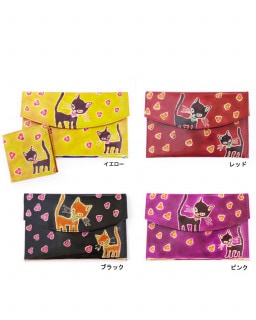 shanti / ヤンピー猫サイフ2個セット [メール便対象品]|shanti2|ブランド