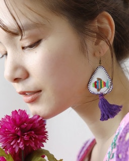 tesoro / オトミピアス / パープル [メール便対象品]|tesoro|ブランド