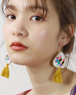 tesoro / オトミピアス / マスタード [メール便対象品]|tesoro|ブランド