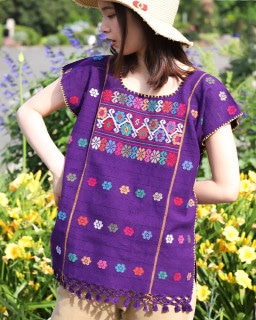 tesoro / アムズゴウィピルブラウス / パープル|tesoro|ブランド