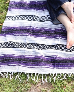 tesoro / メキシカンラグ / パープル|tesoro|ブランド