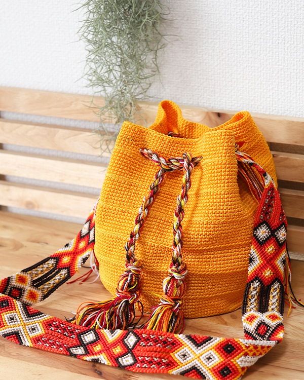 tesoro / ミサンガクロシェバッグ / オレンジ2｜テソロ(tesoro)公式通販 