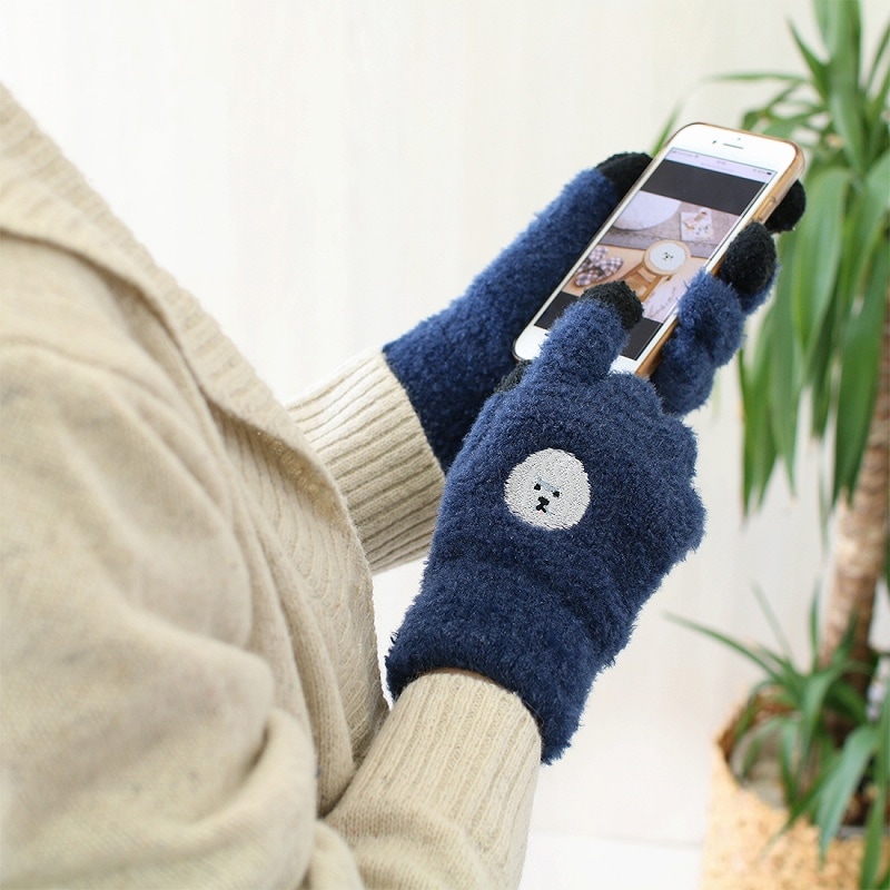 shanti / スマホ手袋 ビションフリーゼ [メール便対象品]｜テソロ