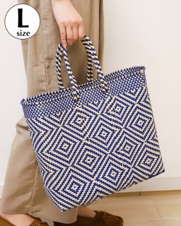 tesoro / メルカドバッグ L / キカガクブルー|ブランド