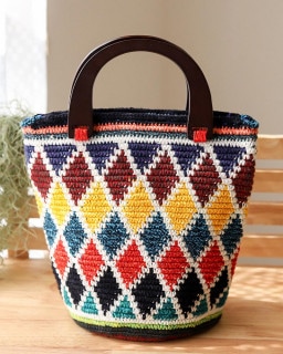 tesoro / remake・カラフルクロシェバッグM /C|tesoro|ブランド