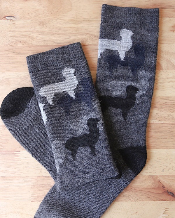 タグ付き未使用　アルパカ１００％　ソックス PUENTE プエンテ アルパカ100%レギンス 新品未使用タグ付きプエンテ