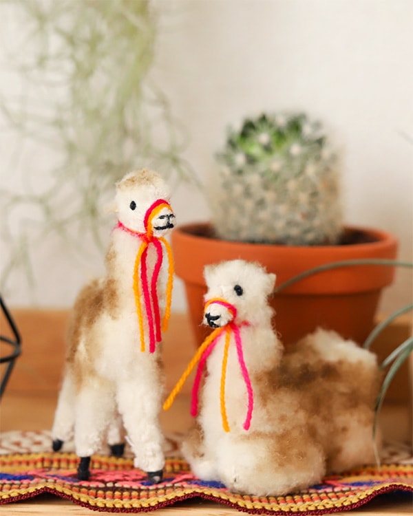 tesoro / ミニアルパカ人形/ ペア｜テソロ(tesoro)公式通販