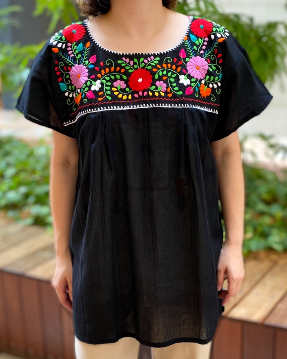 超レア】メキシコ/オアハカ刺繍ブラウス｜レディース