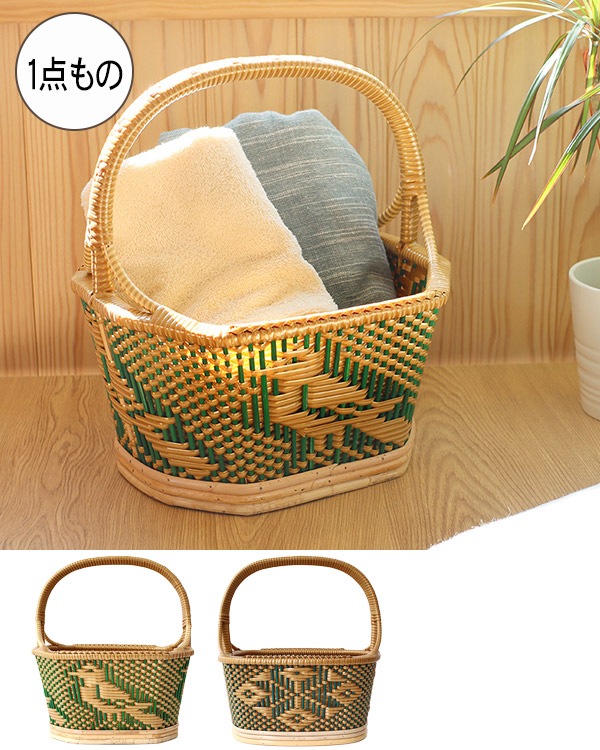 マニー　コラージュバスケット２個セット shanti / バスケット マパオ＆プラ｜テソロ(tesoro)公式通販
