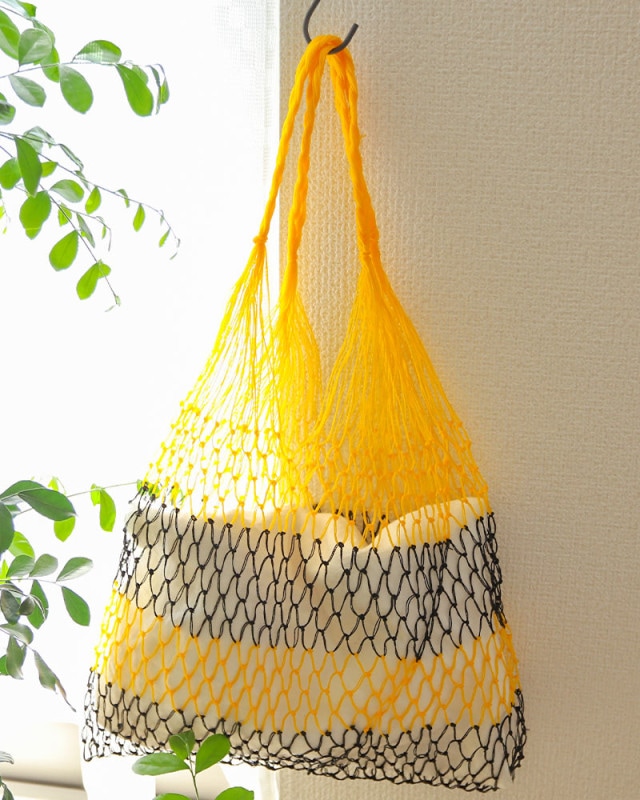 tesoro / カラフル網トートバッグA [メール便対象品]｜テソロ(tesoro
