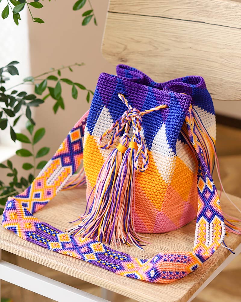 tesoro / ミサンガクロシェバッグ マルチカラーG｜テソロ(tesoro)公式通販