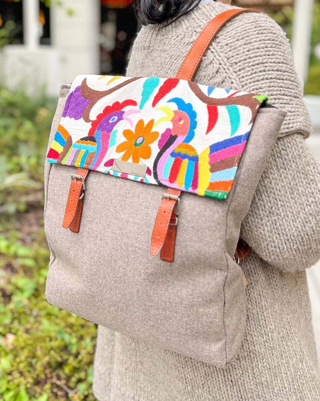 tesoro / オトミ刺繍 バックパックA【DRACO】