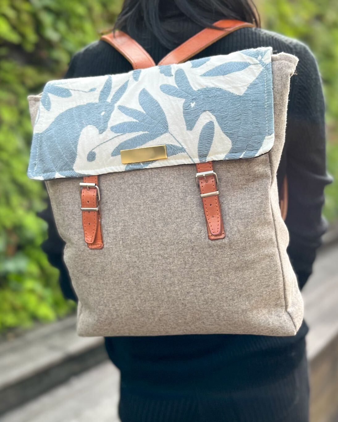 tesoro / オトミ刺繍 バックパックB【DRACO】