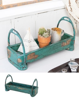 shanti / ブロカント 木製ケース アイアンハンドル付き S|shanti2|ブランド