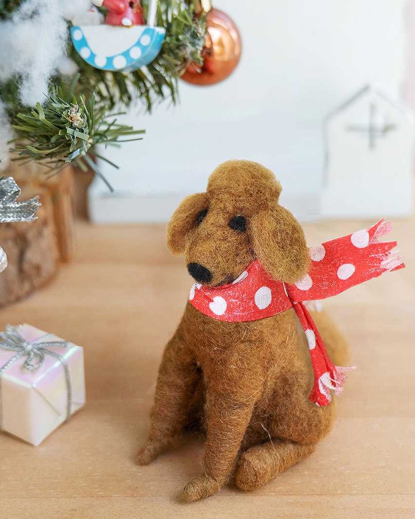 shanti / フェルトアニマル トイプードル｜テソロ(tesoro)公式通販