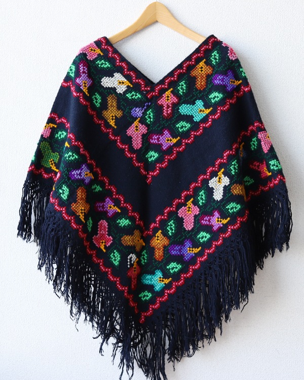 charrita チャリータ メキシカンポンチョワンピース 6 ロク 【公式通販】