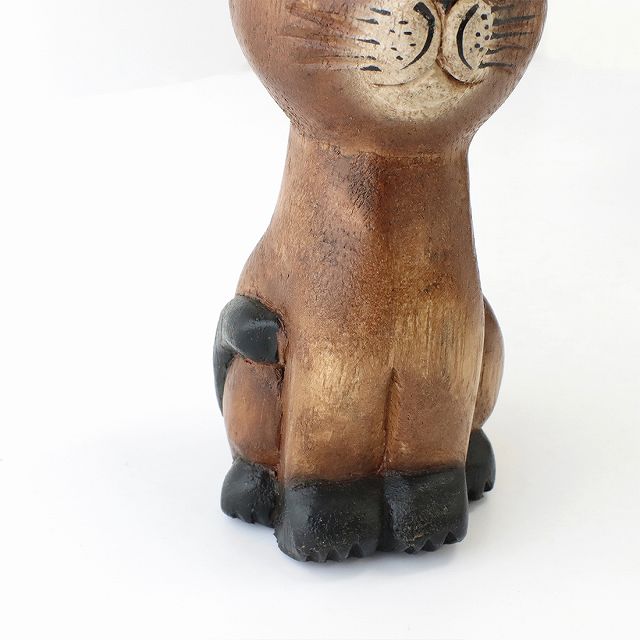 木製 黒猫 彫刻 お座り猫 クロネコ 手彫り 黒猫 置物」の人気商品一覧