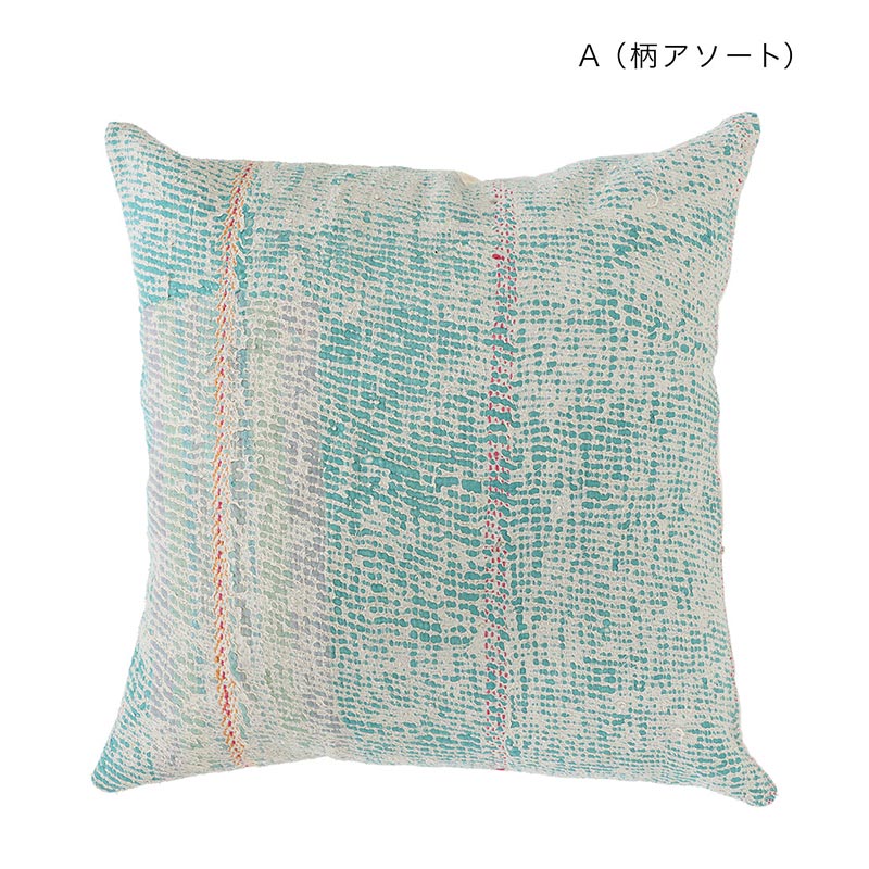アンティーク　オールドカンタ　クッションカバー　約45×45cm アンティーク オールドカンタ クッションカバー 約45×45cm 楽天