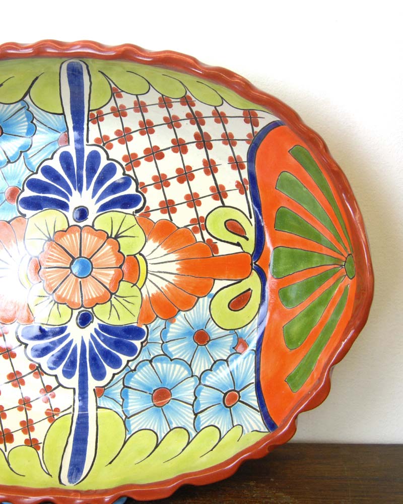 tesoro / セラミック楕円皿LL /オレンジ｜テソロ(tesoro)公式通販