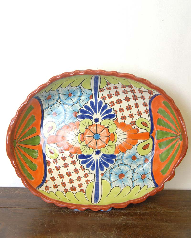 tesoro / セラミック楕円皿LL /オレンジ｜テソロ(tesoro)公式通販