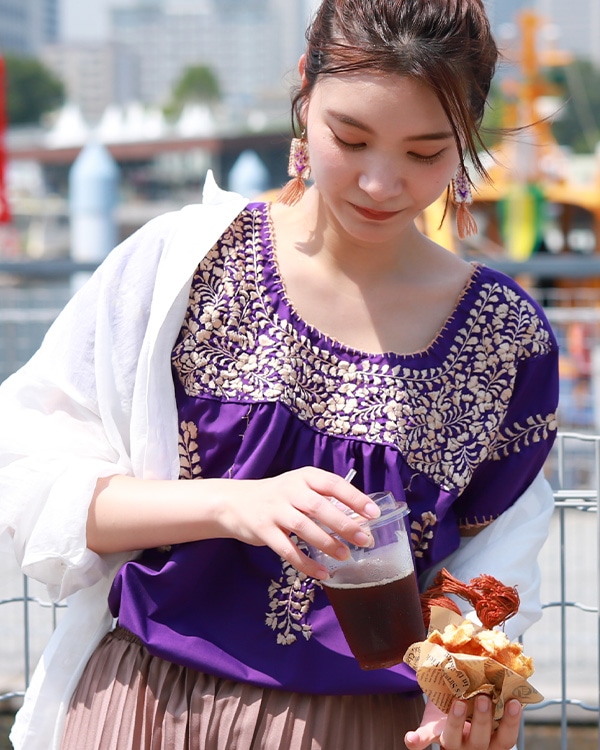 ��20%OFF�� tesoro / ���󥢥�ȥˡ��λɽ��֥饦�� / �Х�����å�2