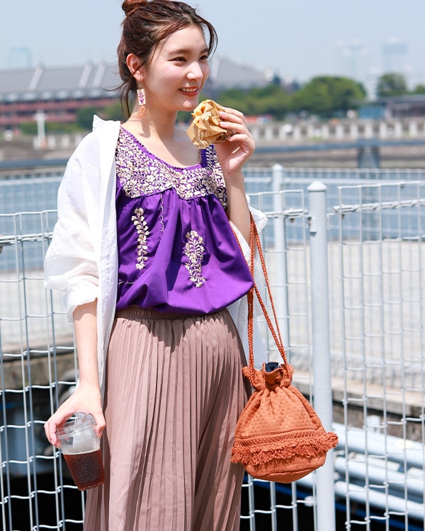 ��20%OFF�� tesoro / ���󥢥�ȥˡ��λɽ��֥饦�� / �Х�����å�2