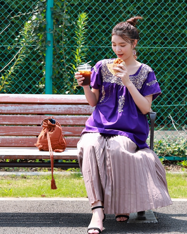 ��20%OFF�� tesoro / ���󥢥�ȥˡ��λɽ��֥饦�� / �Х�����å�2