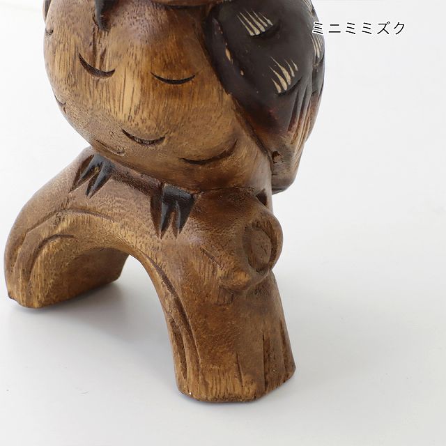 更に❣️瞬間お値下げ❣️ヴィンテージ　木彫りの素敵なミニチェア Amazon｜ビンテージウッド3サル像小彫刻木彫り面白い置物