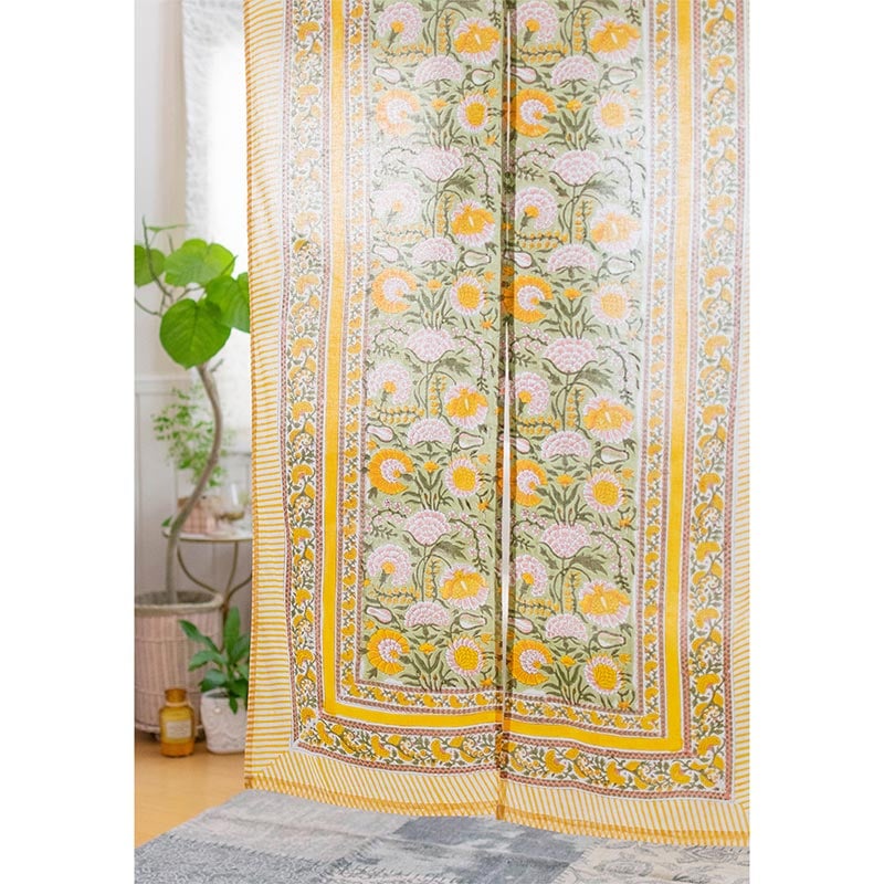 shanti / のれん ブロックプリント｜テソロ(tesoro)公式通販