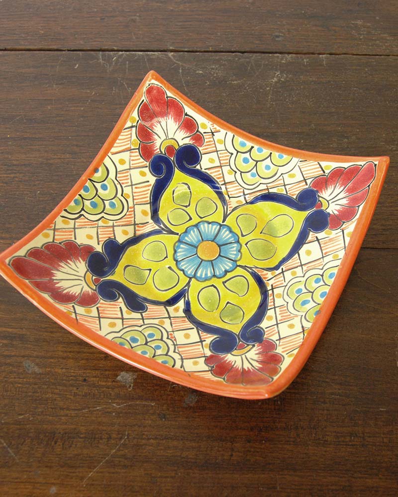 tesoro / セラミック四角皿 /オレンジ｜テソロ(tesoro)公式通販