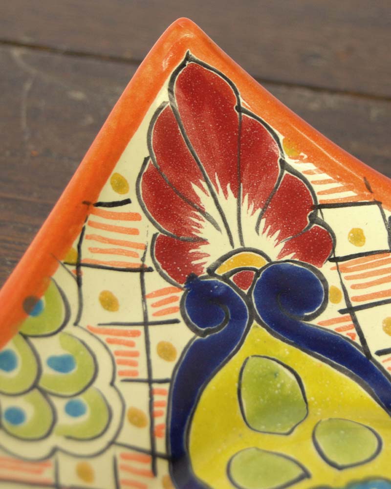 tesoro / セラミック四角皿 /オレンジ｜テソロ(tesoro)公式通販