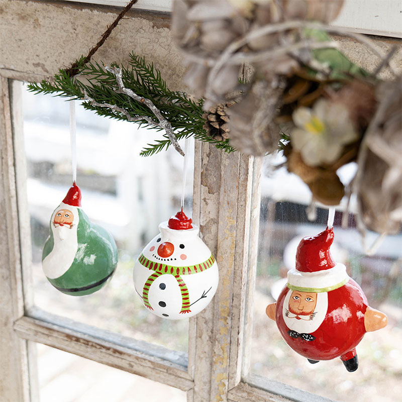 shanti / ペーパーマッシュ ひょうたんサンタ｜テソロ(tesoro)公式通販