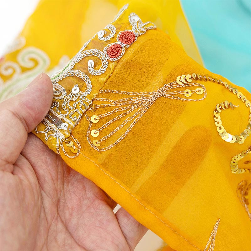 shanti / カフェカーテン ブリリアントサリーパッチ｜テソロ(tesoro