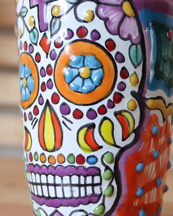 再入荷】tesoro / メキシカンタンブラー カラベラ / パープル2｜テソロ