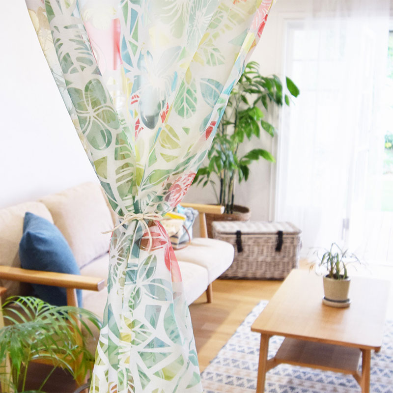 shanti / フック付2WAYカーテン プロテア｜テソロ(tesoro)公式通販