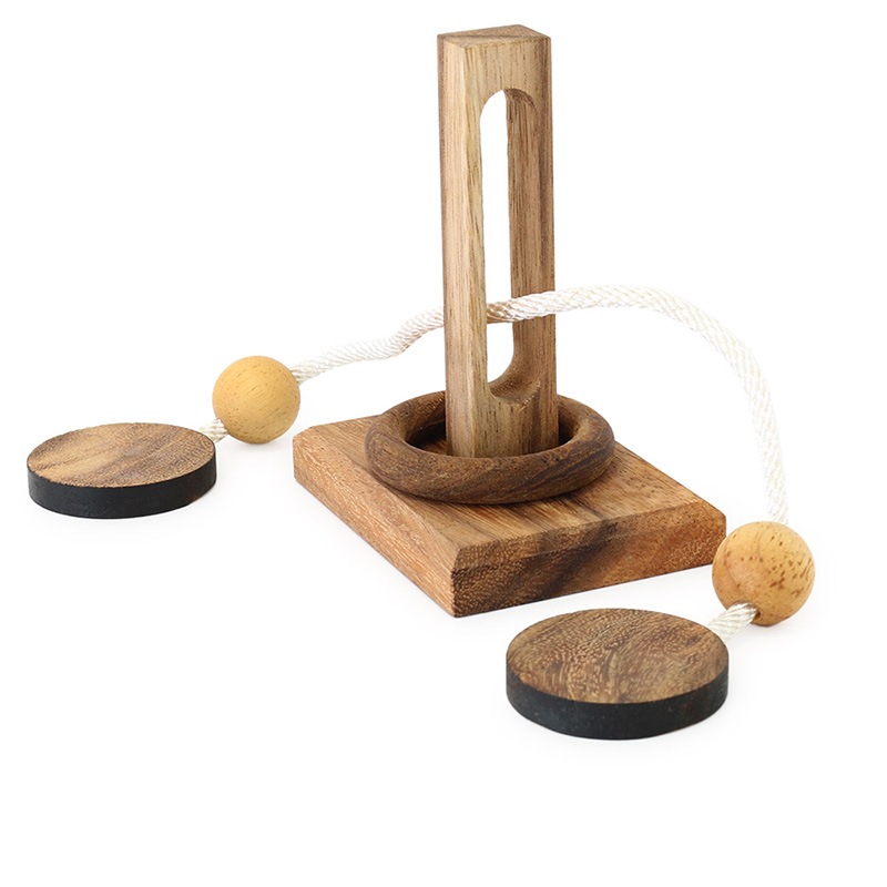 shanti / ウッドパズル 3D 知恵の輪｜テソロ(tesoro)公式通販