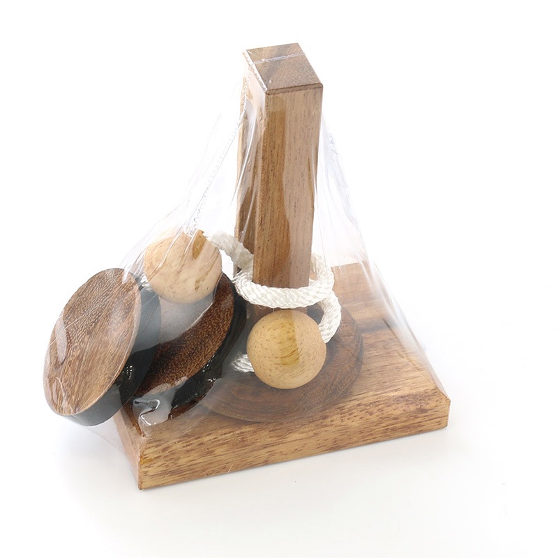 shanti / ウッドパズル 3D 知恵の輪｜テソロ(tesoro)公式通販